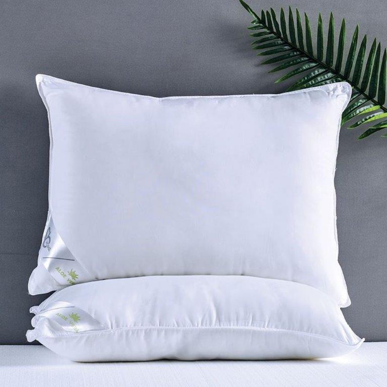 Μαξιλάρι Microfiber 50×70εκ. Aloe Vera Sb home (Ύφασμα: Microfiber, Χρώμα: Λευκό) – Sb home – 5206864011748