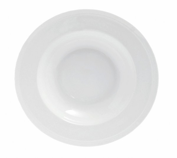 Πιάτο Πορσελάνης Βαθύ Edge Rim S&P – Salt & Pepper – BAM42165