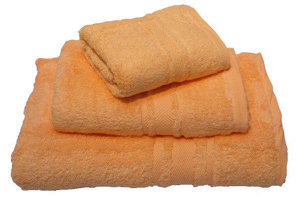Σετ 3τμχ Πετσέτες Πενιέ Zero Twist – OEM – 500-orange