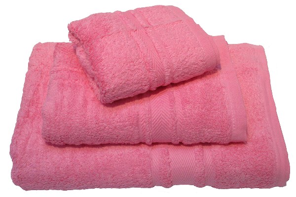 Σετ 3τμχ Πετσέτες Πενιέ Zero Twist – OEM – 500-pink