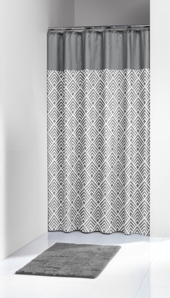Κουρτίνα Υφασμάτινη «Angoli grey» Sealskin – sealskin – 233561312