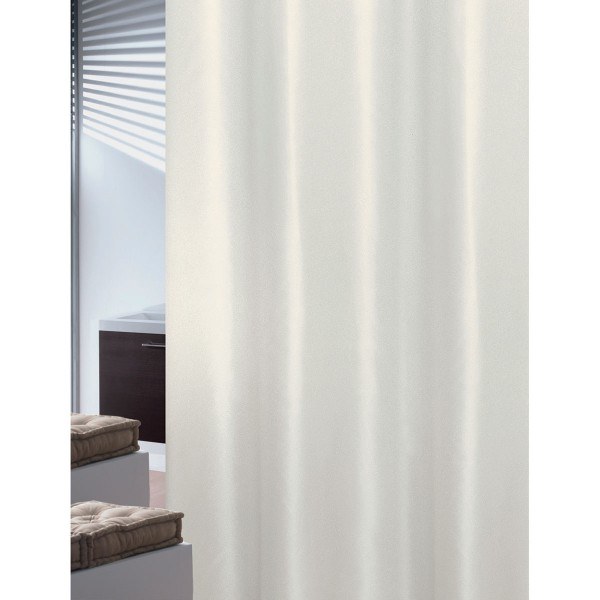 Κουρτίνα Μπάνιου Υφασμάτινη Plain Ecru Joy Bath (Ύφασμα: Polyester) – Joy Bath Accessories – plain-ecru