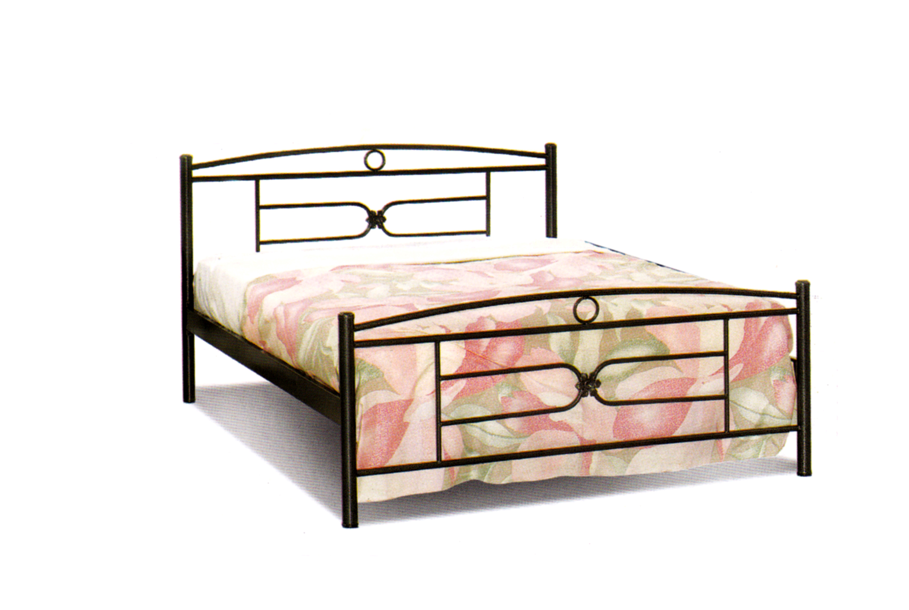 Κρεβάτι Σιδερένιο Διπλό 375 – Β – 3-375