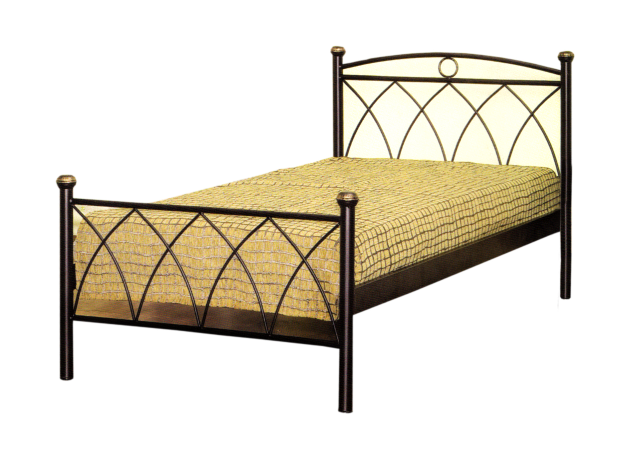 Κρεβάτι Σιδερένιο Μονό 405 – Β – 3-405