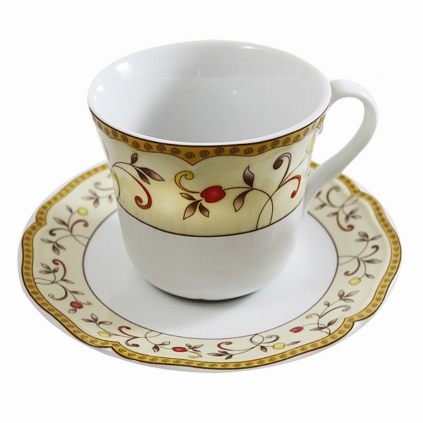 Σετ 6τμχ Φλυτζάνια Καφέ Πορσελάνης – AB – 6-803-coffee