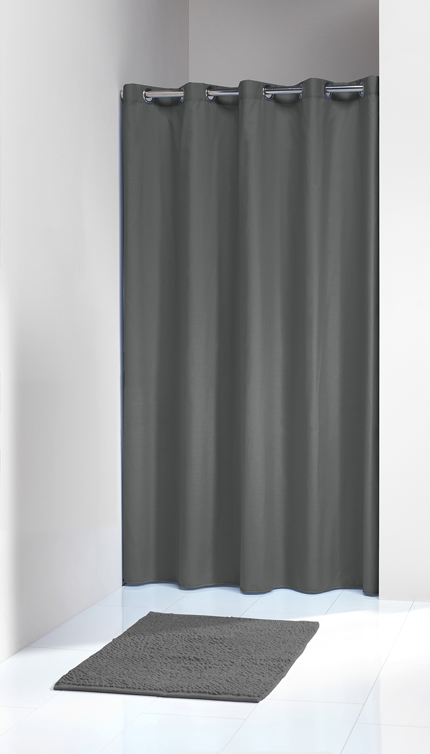 Κουρτίνα Υφασμάτινη «Coloris Grey» 180×200εκ. Sealskin 232211314 – sealskin – 232211314