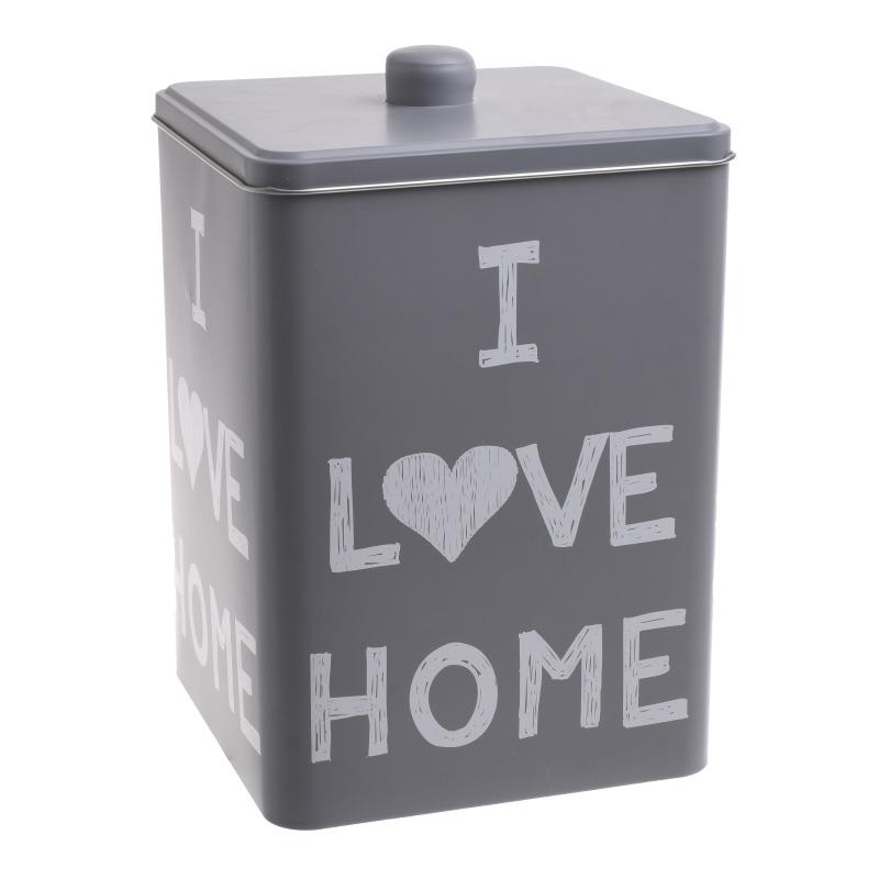 Δοχείο Μεταλλικό «Love Home» 24-229-0008 – 24home.gr – 24-229-0008