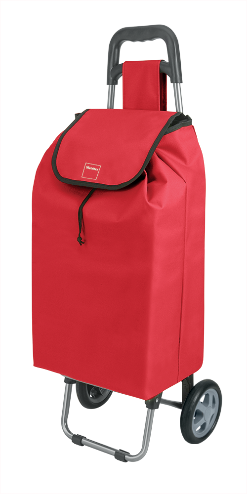 Καρότσι Αγοράς Πτυσσόμενο Metaltex Daphne Κόκκινο – METALTEX – 415205-red