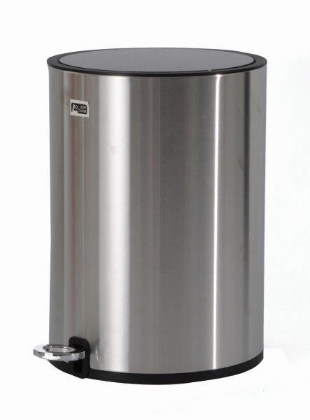 Καλάθι Απορριμμάτων Inox «Δαχτυλίδι» 6lit Estia 22×28χ30εκ. 02-0226 – estia – 02-0226