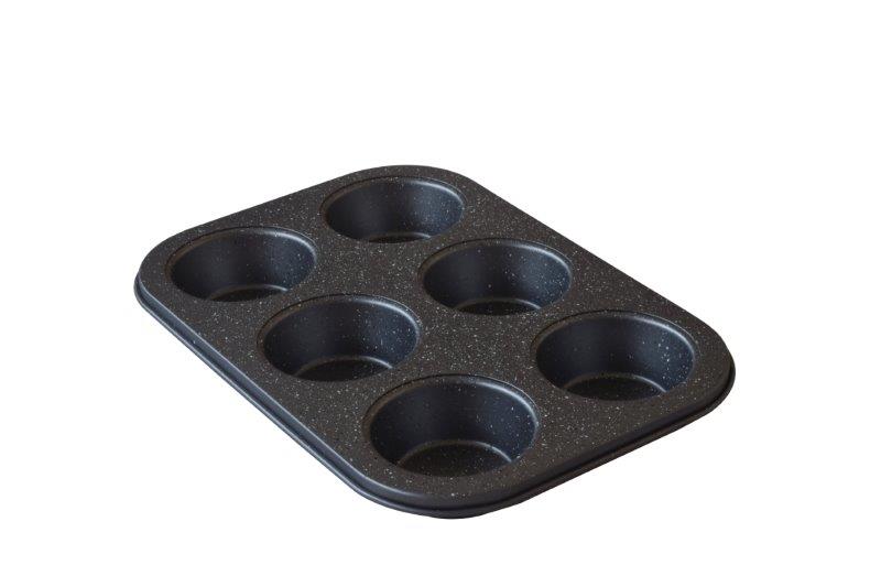 Φόρμα Muffin 6 Θέσεων Stone Estia 26,5χ18,7χ3εκ. 01-5269 – estia – 01-5269