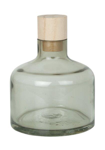 Διακοσμητικό Μπουκάλι Γυάλινο-Ξύλινο Gallery S&P – Salt & Pepper – BAM41914