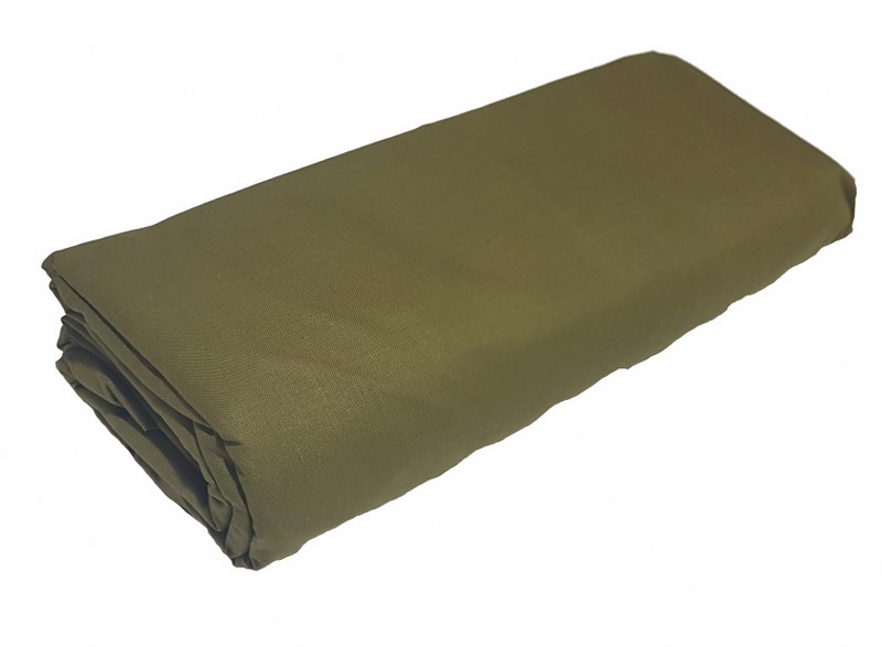Σεντόνι Υπέρδιπλο Μεμονωμένο 220χ240εκ. Army Green (Ύφασμα: 50%Cotton-50%Polyester, Χρώμα: Χακί) – KOMVOS HOME – memon-armygreen-sent3