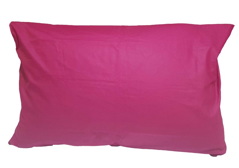 Ζεύγος Μαξιλαροθήκες Μονόχρωμες 50χ70εκ. Fuchsia – KOMVOS HOME – memon-max-fuchsia