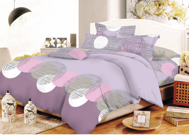 Σετ Σεντόνια Υπέρδιπλα 220×240εκ. Εμπριμέ Redondo Lilac 24home – 24home.gr – redondo-lilac-sent2