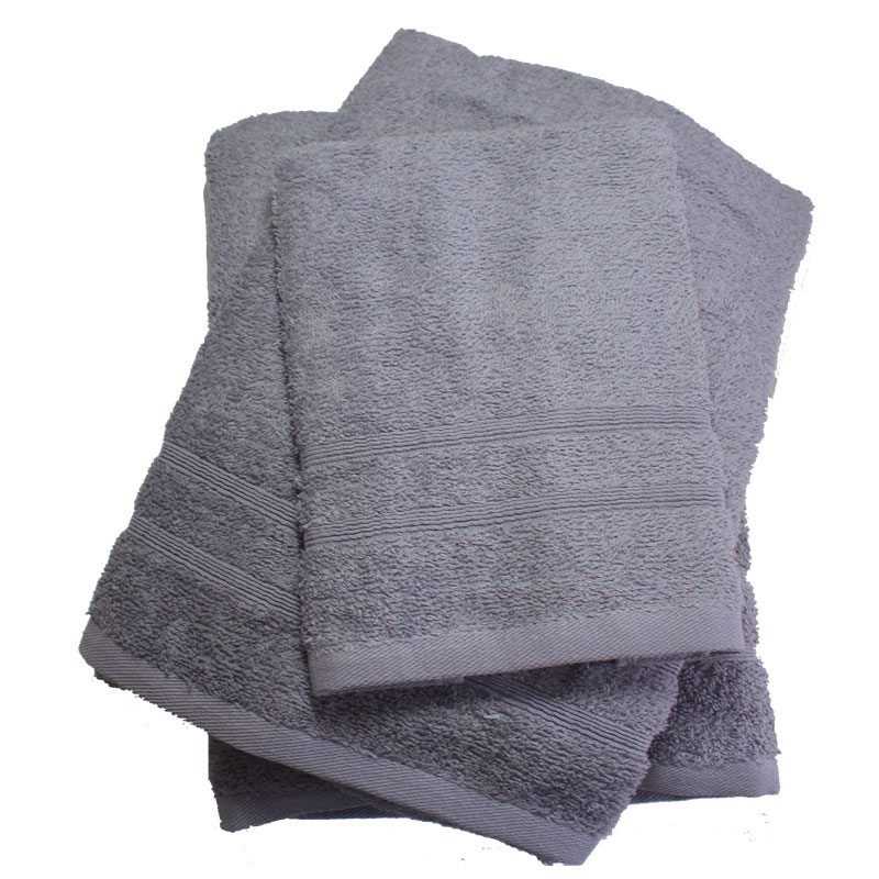 Σετ πετσέτες 3τμχ 400gr/m2 Bano Grey 24home – 24home.gr – bano-grey