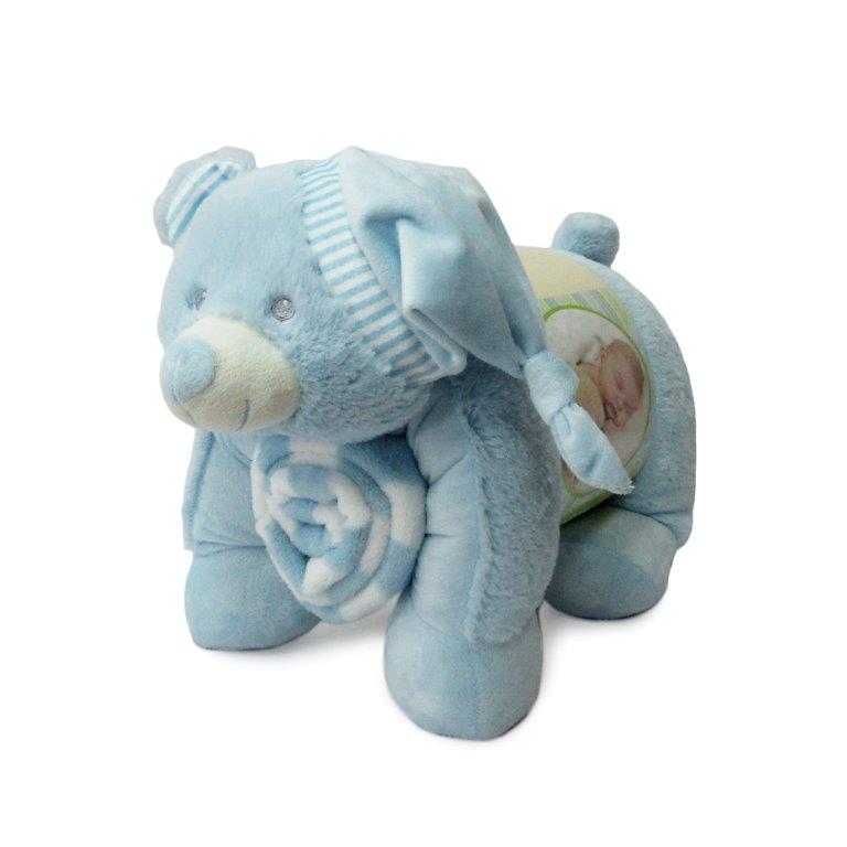 Σετ Κουβέρτα Bebe Και Ζωάκι 06 Σιέλ Dimcol (Ύφασμα: Fleece, Χρώμα: Γαλάζιο ) – DimCol – 1515427902400628