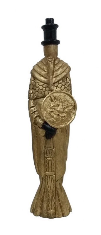 Άγαλμα Ανδρική Φιγούρα Ξύλινη-Μεταλλική PAPSHOP 11x9x47εκ. FO04 (Υλικό: Ξύλο, Χρώμα: Μαύρο) - PAPADIMITRIOU INTERIOR PAPSHOP - FO04 92860