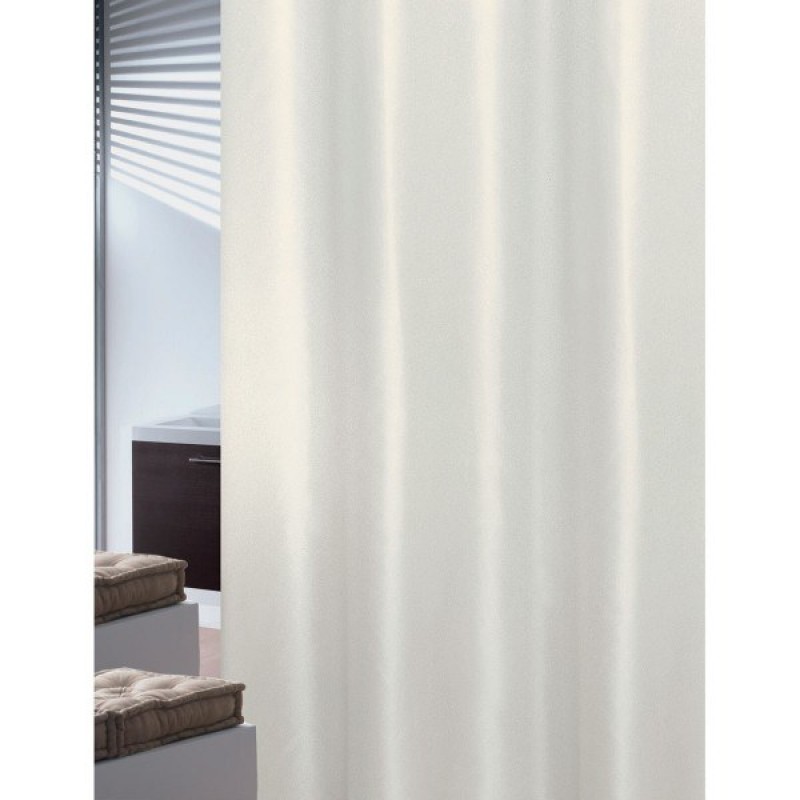 Κουρτίνα Μπάνιου Υφασμάτινη Plain Ecru Joy Bath (Ύφασμα: Polyester, Χρώμα: Εκρού ) – Joy Bath Accessories – plain-ecru-240