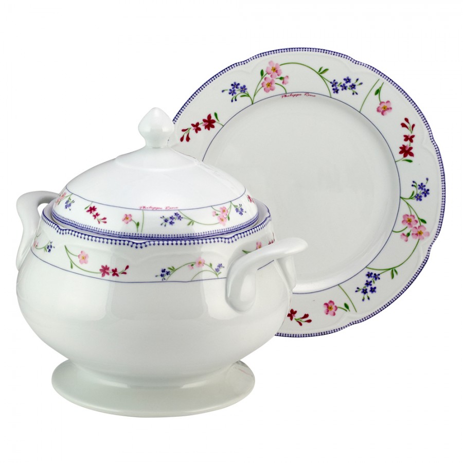 Σερβίτσιο Φαγητού Σετ 72τμχ Πορσελάνης Lilium WM Collection N8622 (Υλικό: Πορσελάνη) – WM COLLECTION – N8622-72