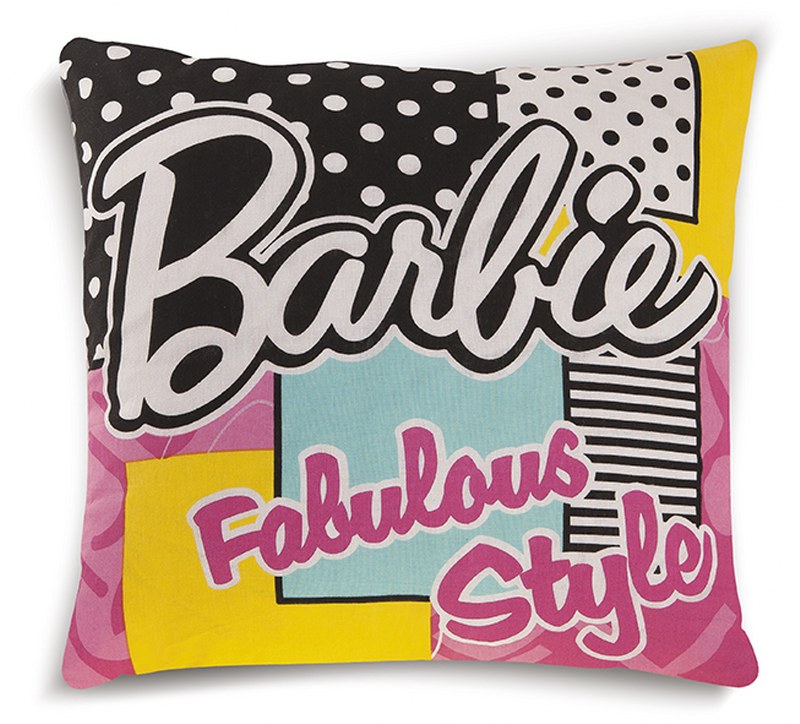 Μαξιλάρι Διακοσμητικό Micro 40×40εκ. Barbie 09 Digital Print Disney Dimcol (Ύφασμα: Microfiber) – Disney – 2120632600200999