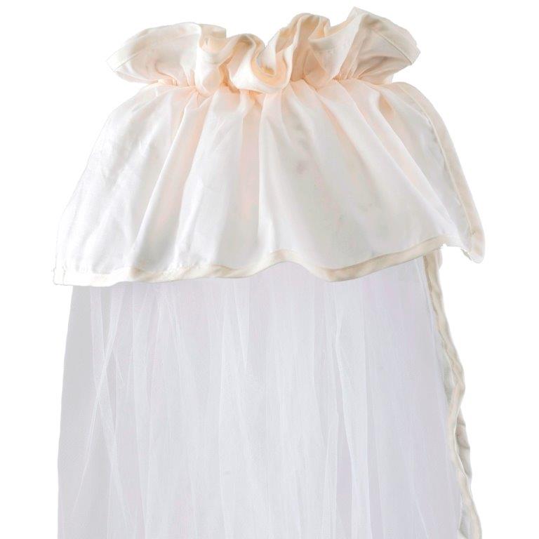 Κουνουπιέρα Κρεβατιού Nylon-Βαμβακερή 180×540εκ. Ecrou (Ύφασμα: Βαμβάκι 100%, Υλικό: Nylon, Χρώμα: Λευκό) – Ο Κόσμος του Μωρού – 5205626800033