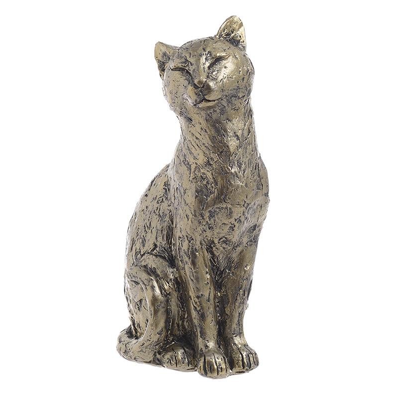Διακοσμητική Γάτα Polyresin Αντικέ inart 11x8x22εκ. 3-70-401-0076 (Υλικό: Polyresin, Χρώμα: Χρυσό ) – inart – 3-70-401-0076