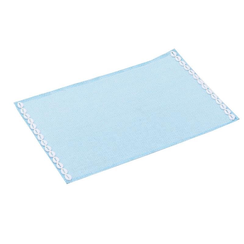 Σετ Σουπλά 6τμχ Υφασμάτινα inart 45×30εκ. 3-60-748-0006 (Χρώμα: Γαλάζιο ) – inart – 3-60-748-0006