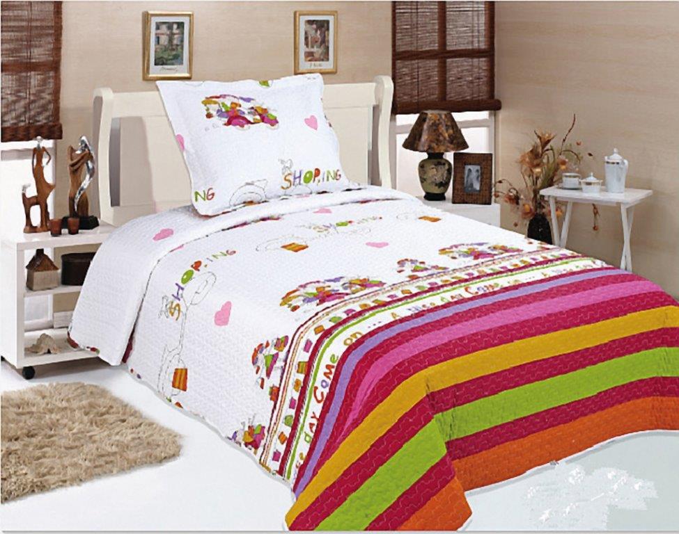 Σετ Κουβερλί Micropercal Μονό 160×220εκ. 420 Dimcol – DimCol – 1524945615742000
