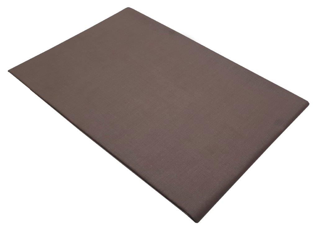 Σεντόνι Μεμονωμένο Polycotton Μονό Με Λάστιχο 120×200+20εκ. Brown (Ύφασμα: 50%Cotton-50%Polyester, Χρώμα: Καφέ) – KOMVOS HOME – 7009466-26