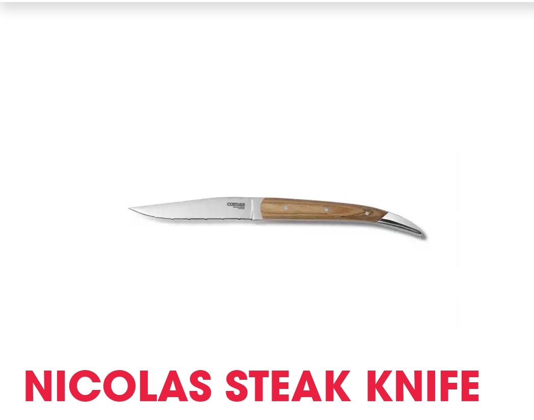 Μαχαίρι Ανοξείδωτο-Ξύλινο 23εκ. Nicolas Comas (Υλικό: Ξύλο) – Comas – 6-nicolas