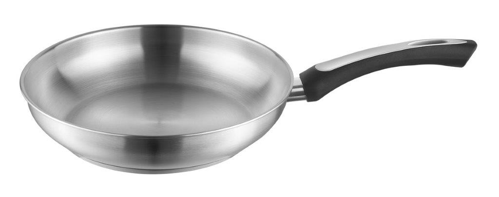 Τηγάνι Ανοξείδωτο 24×5εκ. Titanium PAL 040.000606 (Υλικό: Ανοξείδωτο, Χρώμα: Ασημί ) – PAL – 040.000606