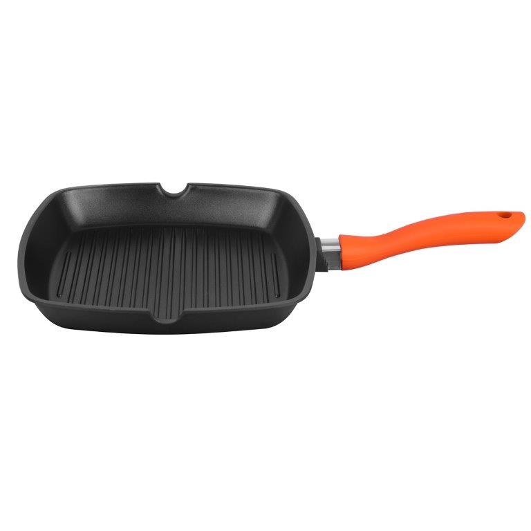 Γκριλιέρα Αλουμινίου Αντικολλητική 28×5εκ. Orange PAL 040.000562 (Υλικό: Αλουμίνιο, Χρώμα: Πορτοκαλί) – PAL – 040.000562