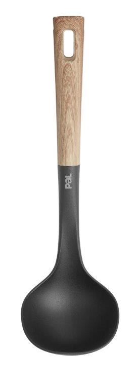 Κουτάλα Σούπας Nylon 34x9x5εκ. Granite PAL 050.000550 (Υλικό: Nylon, Χρώμα: Μαύρο) – PAL – 050.000550