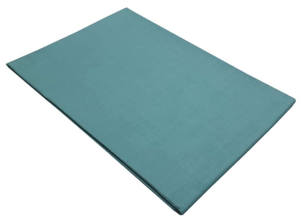 Σεντόνι Μεμονωμένο Με Λάστιχο Polycotton Ημίδιπλο 120×200+20εκ. Petrol (Ύφασμα: 50%Cotton-50%Polyester, Χρώμα: Πετρόλ ) – KOMVOS HOME – 7009466-29F