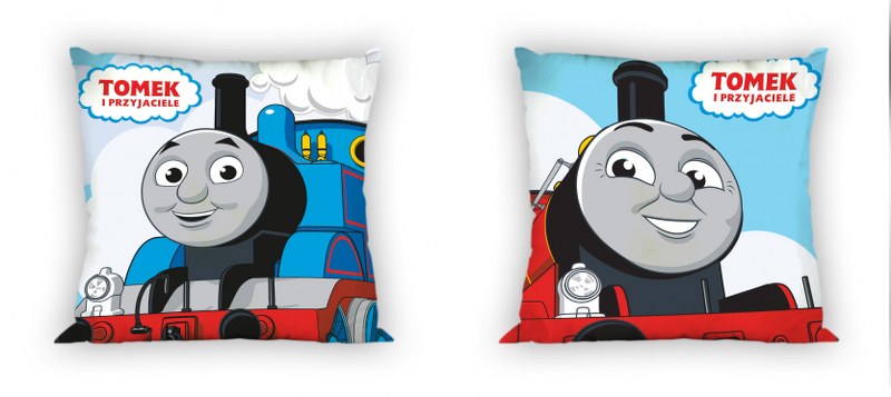 Μαξιλάρι Διακοσμητικό Polyester 40×40εκ. Thomas 14 Digital Print Disney Dimcol (Ύφασμα: Polyester) – Disney – 2120622616101499