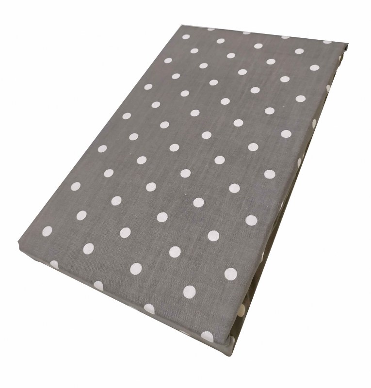 Ζεύγος Μαξιλαροθήκες Polycotton 50×70εκ. Πουά Grey (Ύφασμα: 50%Cotton-50%Polyester, Χρώμα: Γκρι) – KOMVOS HOME – 7000139-16