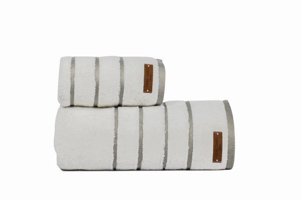 Πετσέτα Μεμονωμένη Βαμβακερή 90×150εκ. Prive White Makis Tselios (Ύφασμα: Βαμβάκι 100%, Χρώμα: Λευκό) – Makis Tselios – 301650123456
