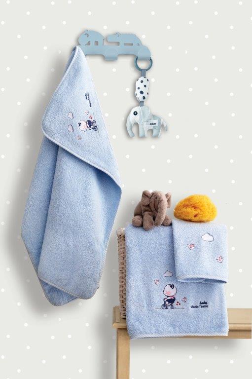Κάπα Βαμβακερή Bebe 75×75εκ. Keni Makis Tselios (Ύφασμα: Βαμβάκι 100%) – Makis Tselios – 283520123456