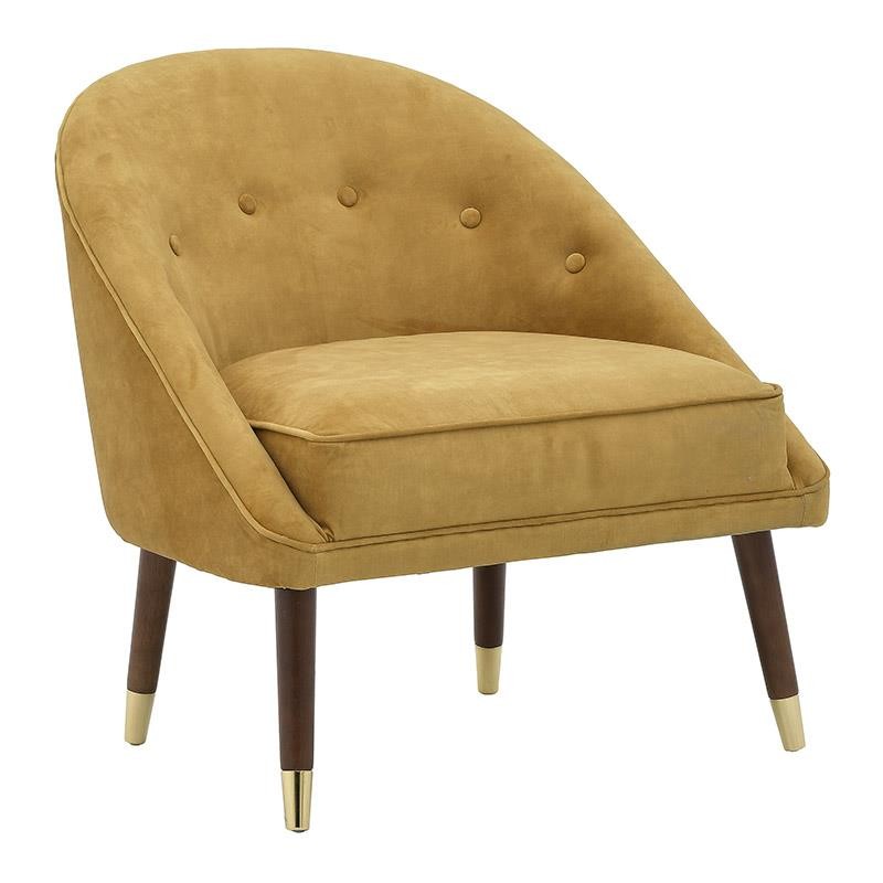 Πολυθρόνα Βελούδινη inart 74x70x78/44εκ. 3-50-588-0045 (Ύφασμα: Βελούδο) – inart – 3-50-588-0045