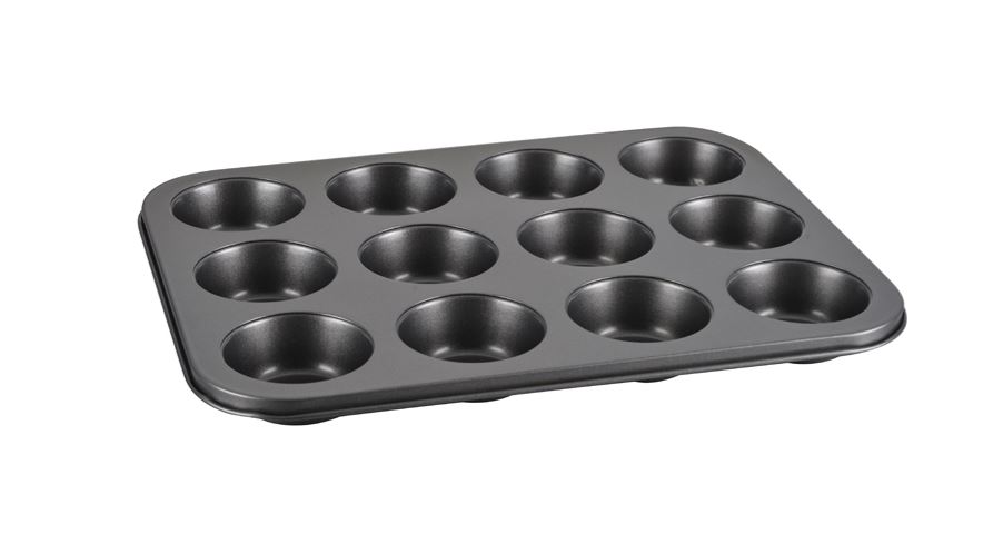 Δίσκος Muffin 12 Θέσεων Αντικολλητικός 39×29,5×3εκ. Veltihome – VELTIHOME – 419407