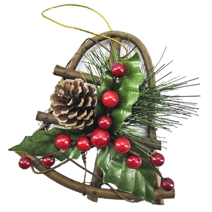 Διακοσμητική Καμπάνα 15εκ. Xmasfest 93-1737 Red (Χρώμα: Κόκκινο) – Xmas fest – 93-1737-red