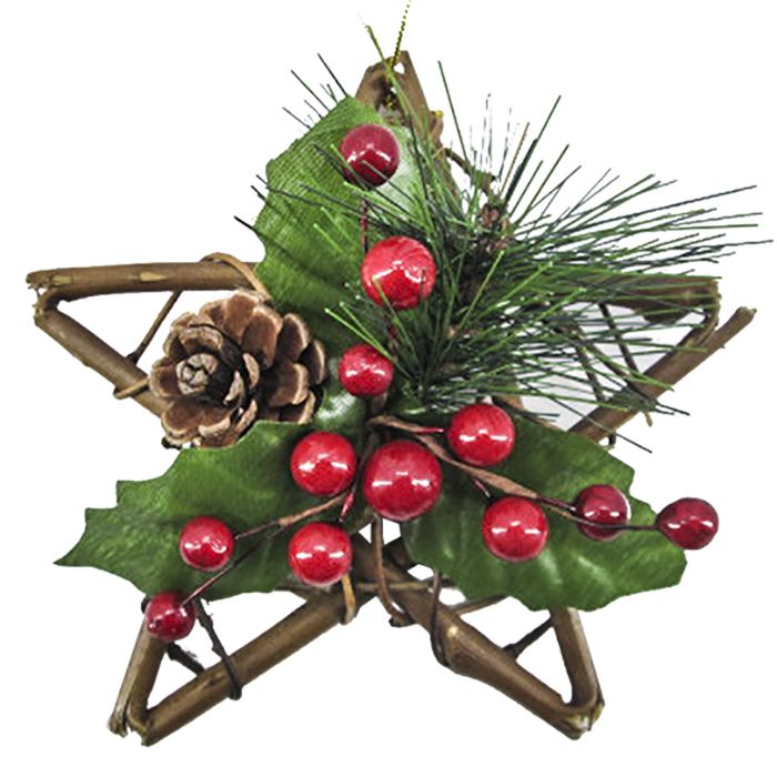 Διακοσμητικό Αστέρι 15εκ. Xmasfest 93-1736 Red (Χρώμα: Κόκκινο) – Xmas fest – 93-1736-red
