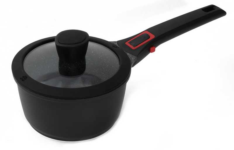 Γαλατιέρα Αντικολλητική Cooktech Series Αλουμινίου Εstia 16εκ. 01-2299 – estia – 01-2299