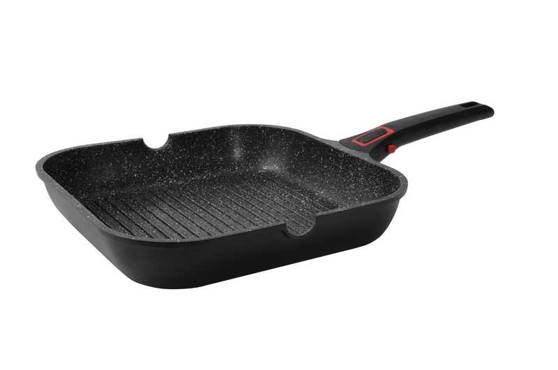 Γκριλιέρα Αντικολλητική Cooktech Series Αλουμινίου Εstia 28εκ. 01-2398 – estia – 01-2398