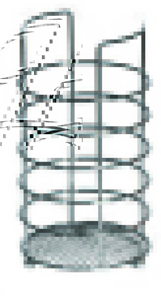 Κουταλοθήκη Χρωμίου Εstia 11.5×11.5×20εκ. 01-1445 – estia – 01-1445