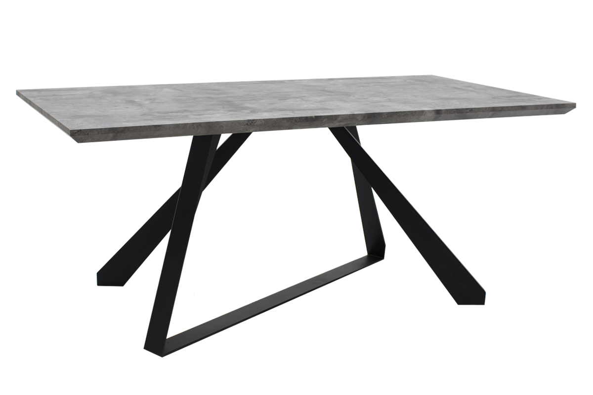 Τραπέζι Soho Ξύλινο – Μεταλλικό 180x90x75εκ. 011-000021 – OEM – 011-000021