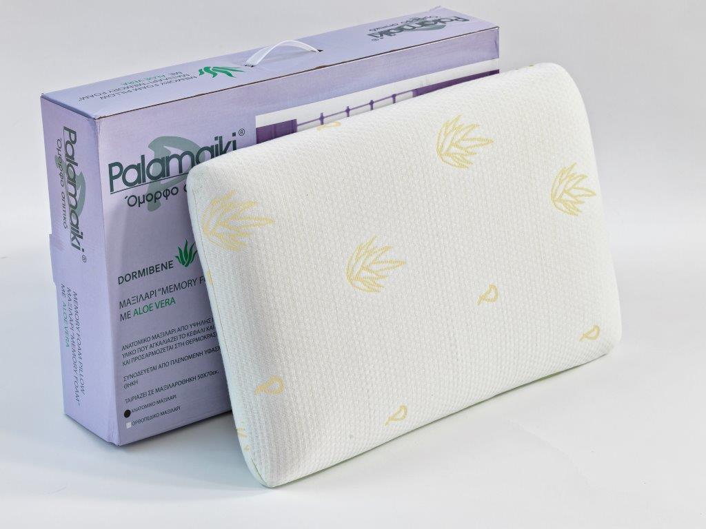 Μαξιλάρι 50×70εκ. Palamaiki Anatomic Memory Aloe Vera (Ύφασμα: Polyester) – Palamaiki – 5205857149109