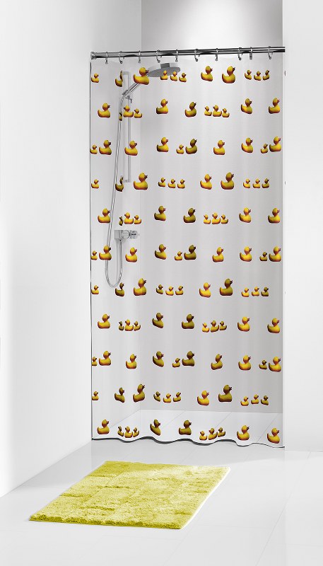 Κουρτίνα Μπάνιου Πλαστική «Duckling Yellow» Sealskin 180×200εκ. – sealskin – 210621343