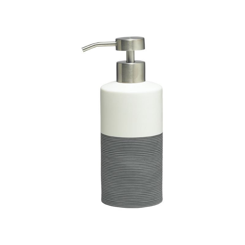 Ντισπένσερ "Doppio" Πορσελάνης Grey Sealskin 361840214 (Υλικό: Πορσελάνη) - sealskin - 361840214