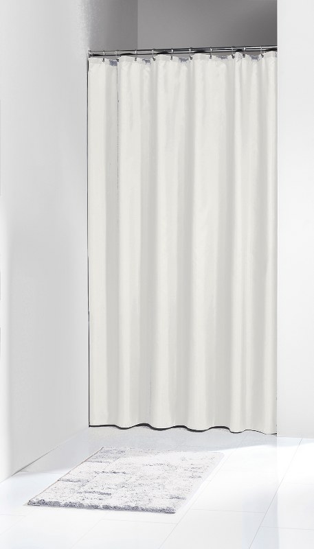 Κουρτίνα Μπάνιου Πλαστική “Granada White” Sealskin 240×180εκ. – sealskin – 217004710